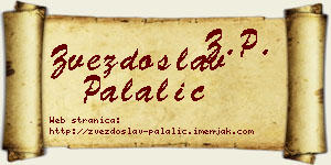 Zvezdoslav Palalić vizit kartica